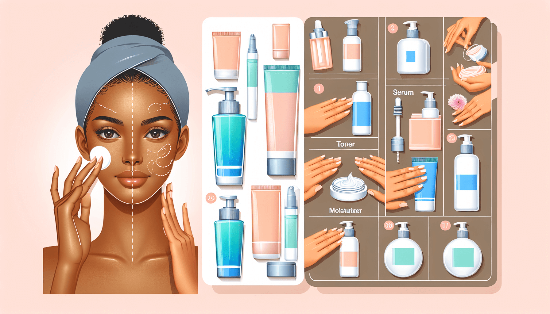 right order to apply skincare products, how to layer skincare, best order for skincare products, skincare for beginners, step-